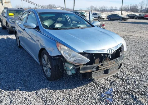 2013 Hyundai Sonata Hybrid Limited z USA, uszkodzony, nr VIN KMHEC4A47DA094380